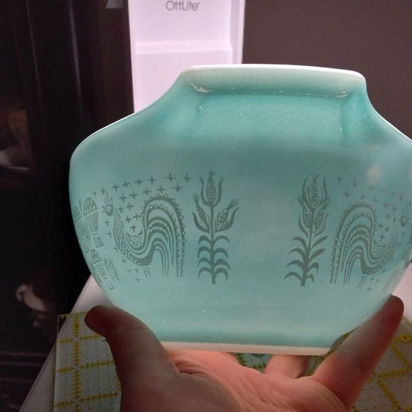 Vintage Pyrex 442 Amish and Farm Scene - Picture 4 of 9